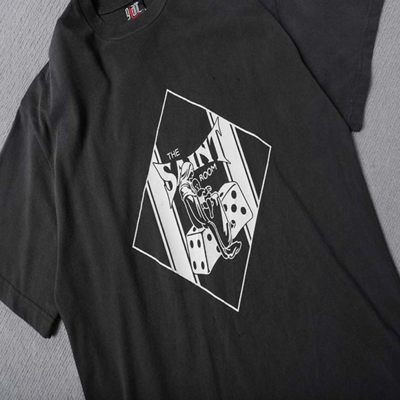 Saint Michael Dice & Room Print Short Sleeve Black - Picture 2 of 11